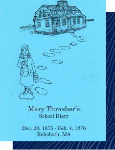 Mary Thrasher’s School Diary Book Cover
